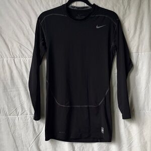 Nike Men's Black Dri-FIT Long Sleeve Tee